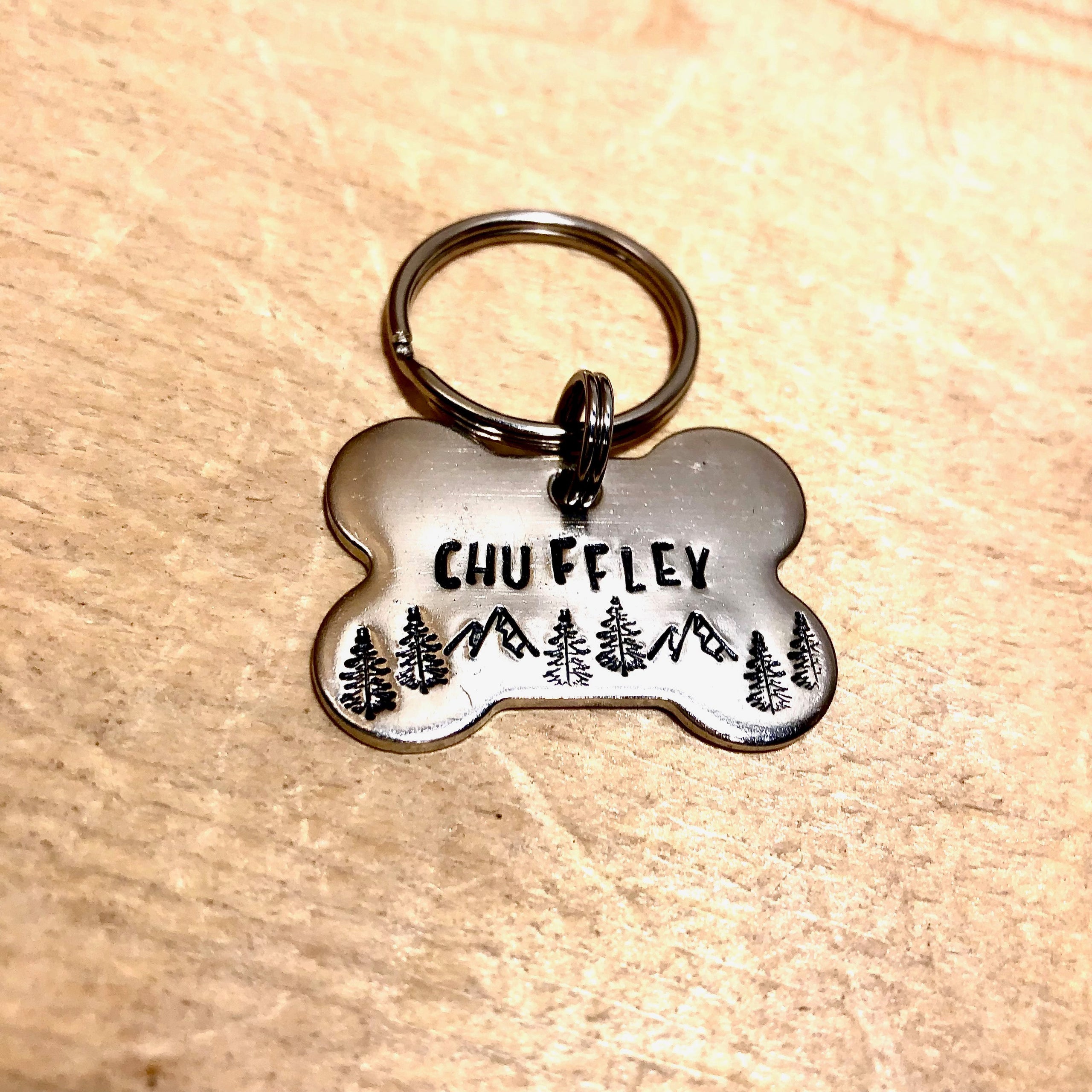 Custom BUFFALO BILLS Hand-Stamped Pet ID Tag – Little Pine Lifestyle and  Apparel